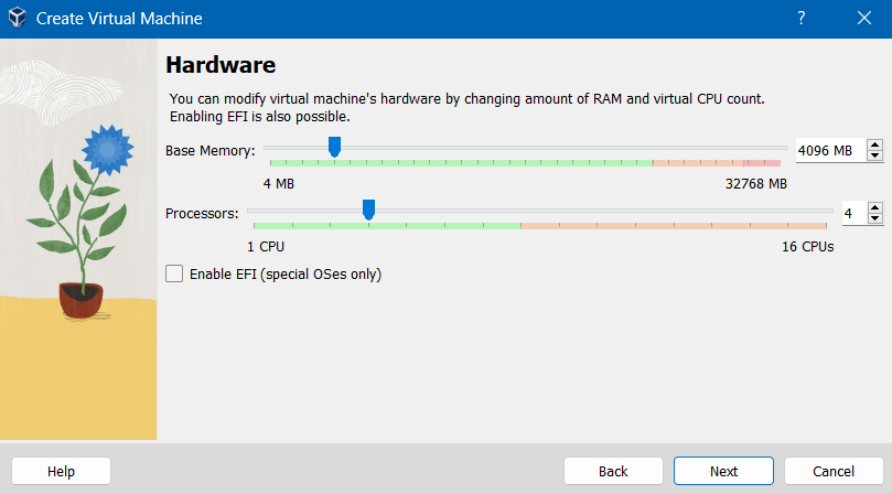 VM Hardware